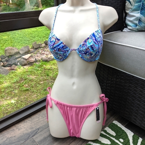 Victoria Secret swim bikini set New 34C - Picture 1 of 5